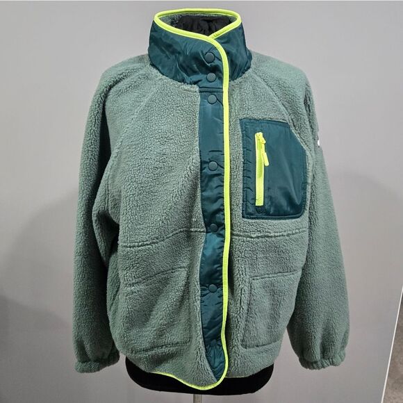 🐢 Puma Sherpa Track Jacket Size M  NWOT - Picture 1 of 13